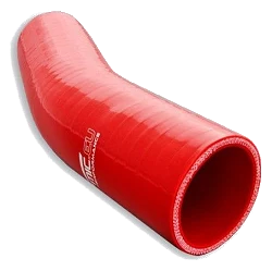 Kolanko silikonowe 23' 60mm Czerwony