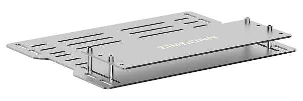 Płyta pod Pedały SIMSONN Baseplate Simracing Symulator - Srebrna