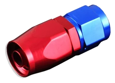 Końcówka prosta AN16 Swivel Czerwony