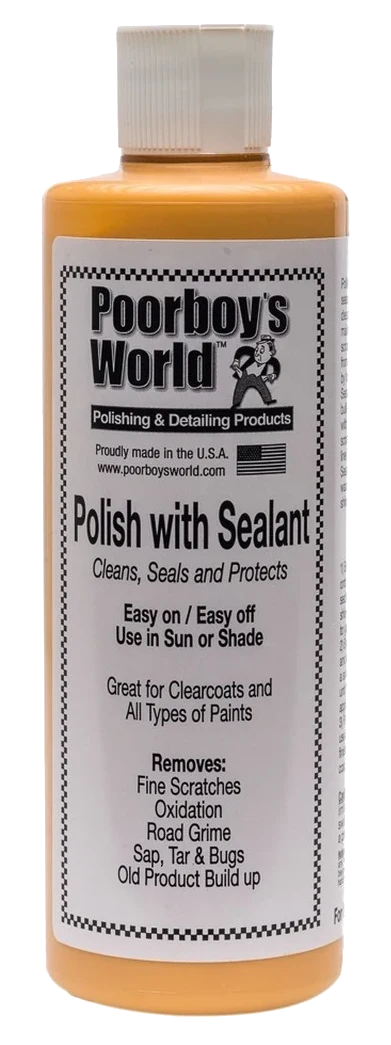 POORBOY'S WORLD Polish with Sealant AIO oczyszcza i zabezpiecza 473ml