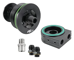 Podstawka adapter chłodnicy oleju FMIC.Pro Audi S4 S5 RS4 RS5 3.0TSI V6 Porsche 2.9T EA839