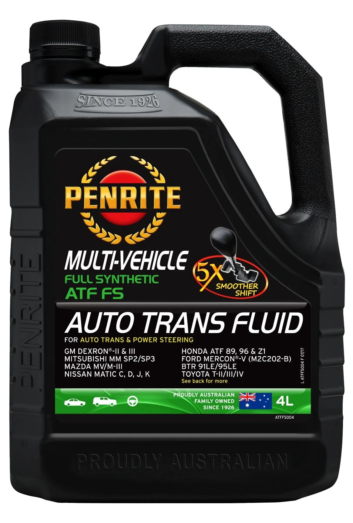 Olej przekładniowy Penrite ATF FS Multi Vehicle Full Synthetic 4L