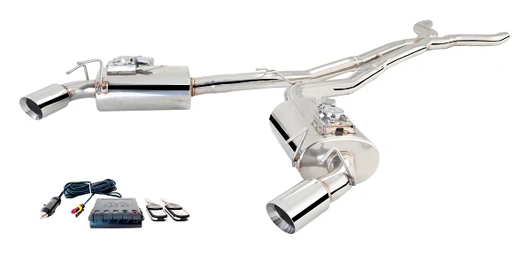 Układ wydechowy XForce z systemem Varex Chevrolet Camaro 2010-2015 SS GEN 5 BM9 BR9 EJ253 stal nierdzewna