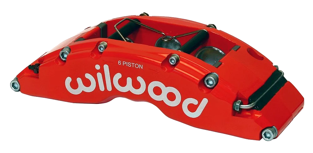 Zacisk hamulcowy przedni 6 tłoczkowy Wilwood 120-14319 TC6 prawy czerwony