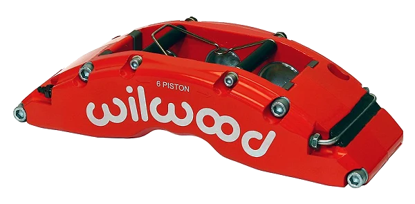 Zacisk hamulcowy przedni 6 tłoczkowy Wilwood 120-14320 TC6 lewy czerwony