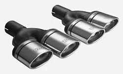 Uniwersalna końcówka tłumika owalna 95×65mm długość 200mm średnica montażowa 45mm - N2-10-1L/45