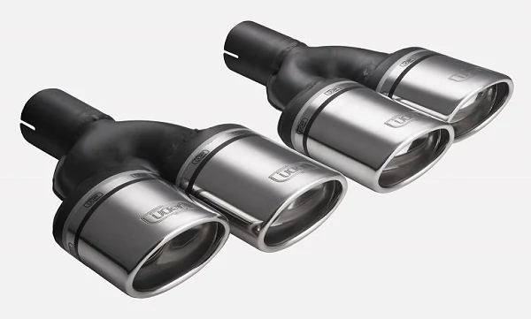 Uniwersalna końcówka tłumika owalna 95×65mm długość 200mm średnica montażowa 45mm - N2-10-1L/45