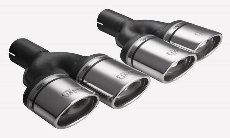 Uniwersalna końcówka tłumika owalna 95×65mm długość 200mm średnica montażowa 45mm - N2-10-1L/45