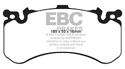 DP42158R Klocki hamulcowe YELLOWSTUFF EBC Brakes Audi A8 quattro D4/4H RS7 4G8 S6 C7 S7 4G8 S8 D4 BENTLEY Bentayga Continetal Mulsanne Mulsanne Speed LAMBORGHINI Aventador Audi A8 quattro RS