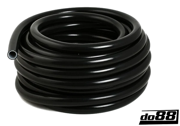 Wąż silikonowy wzmocniony czarny 1" (25mm)