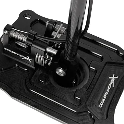 Coolerworx Short Shifter do Nissan 370Z Carbon Pro Bulb czerwona