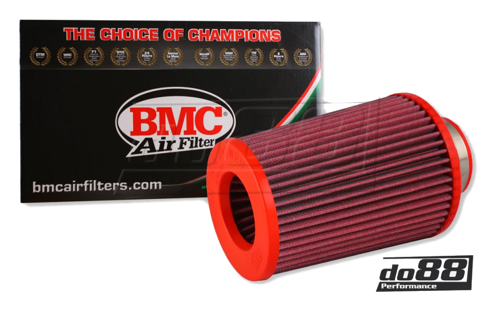 BMC Twin Air stożkowy filtr powietrza, przyłącze 76mm, długość 200mm