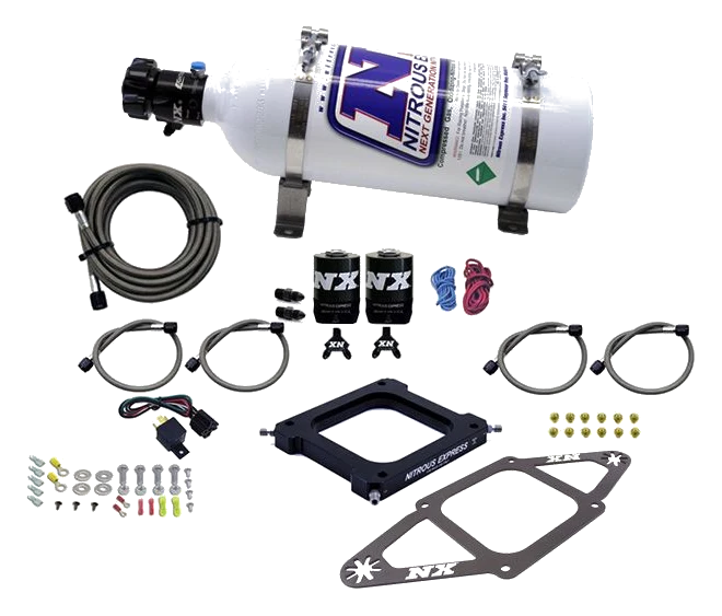 4500 Assassin Plate Gasoline Pro-Power 100-500Hp with 5Lb Bottle Nitrous Express NX 67570-05