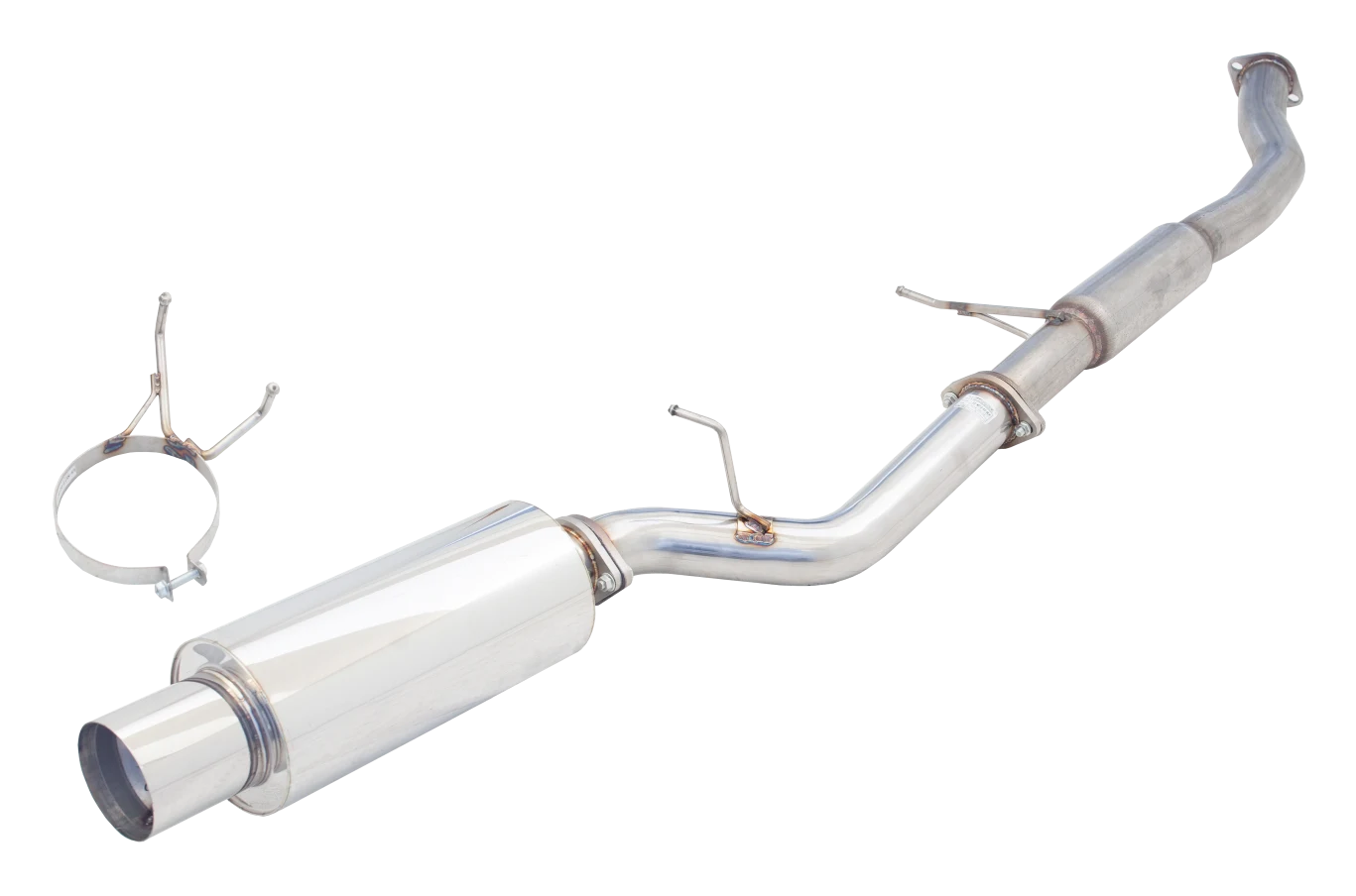 Układ wydechowy XForce Nissan 180SX 1989-1994 S13 stal nierdzewna