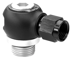 Nuke Performance AN-8 ORB to AN-6 Female Full Flow Swivel Banjo Fittings