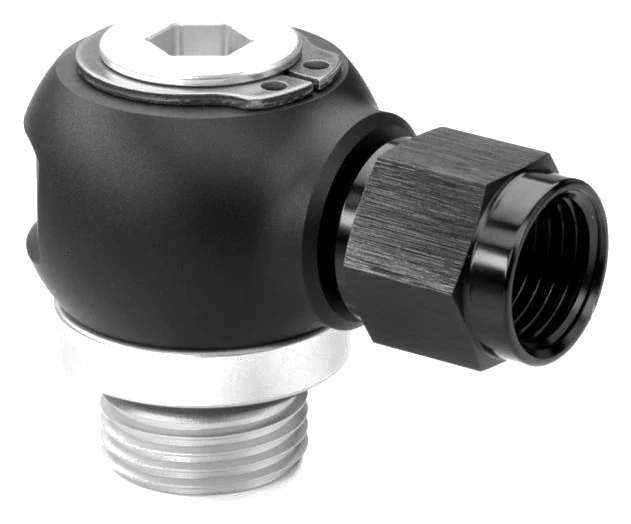 Nuke Performance AN-8 ORB to AN-6 Female Full Flow Swivel Banjo Fittings