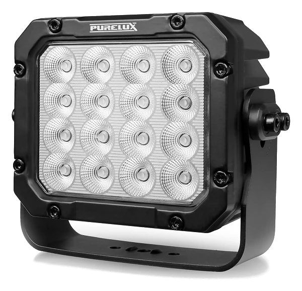 Lampa Robocza LED Purelux 160 HD Gen2 22cm 160W Kwadratowa Szeroki Strumień