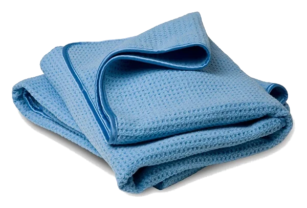 FLEXIPADS Ręcznik do osuszania 75 x 60cm Niebieski Wafel 2 szt