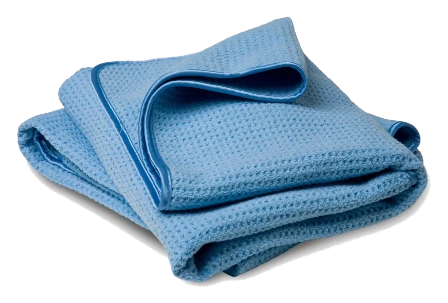 FLEXIPADS Ręcznik do osuszania 75 x 60cm Niebieski Wafel 2 szt