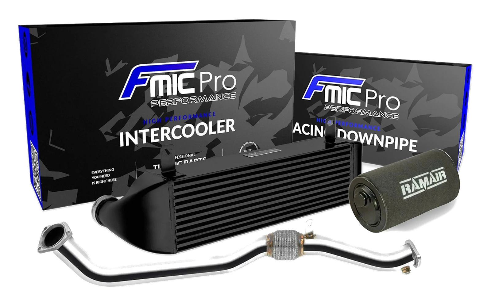 Zestaw tuningowy BMW E46 318d 320d M47 M47N 1998-2005 Intercooler Downpipe Układ Dolotowy