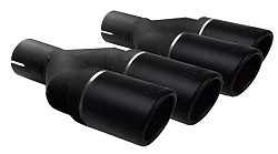 Uniwersalna końcówka tłumika okrągła 70mm długość 200/180mm średnica montażowa 50mm - NBL2-70RSP*/50