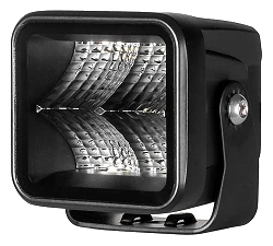 Lampa Robocza LED Purelux Terrain Black Square Flood Szeroki Strumień 7cm 20W