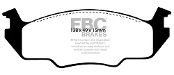 DP366 Klocki hamulcowe ULTIMAX2 EBC Brakes TIGER Super Six Volkswagen Golf Mk1 Jetta Mk1 Passat B1 Passat B2 Saloon Passat B2 Estate Santana Scirocco Mk1 Golf Mk1 GTi