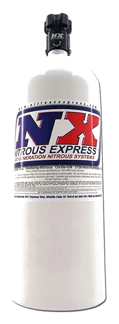 Butla do nitro Nitrous Express NX 11150 6.8kg (15Lb) zawór lightning 500