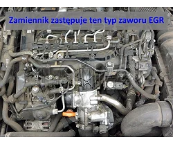 Zamiennik zaworu EGR VW Seat Skoda Audi z silnikami 2.0 TDI CBAB CFFB BMN BMS - F_EGR_03/ZU
