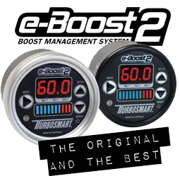 EBC Turbosmart e-Boost2 60PSI 60mm Black face/Black bezel