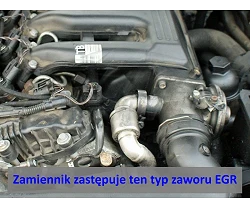 Zamiennik zaworu EGR BMW z silnikiem 3.0 D M57N