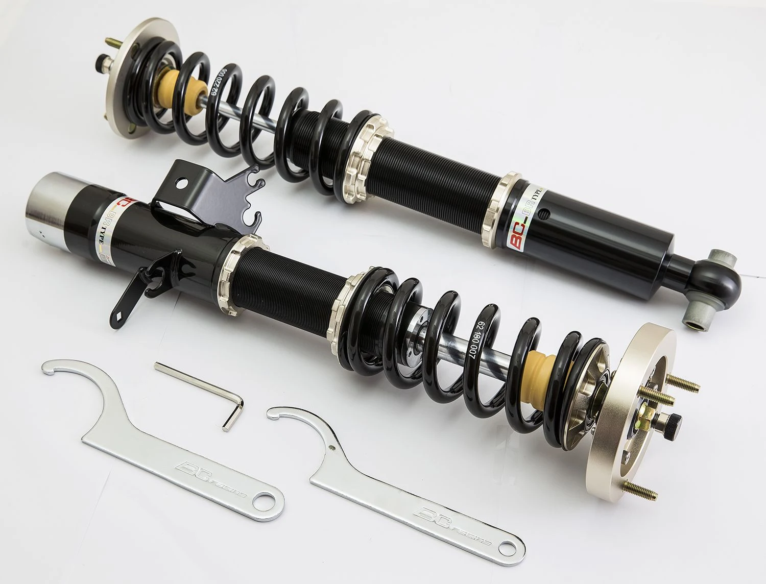 Zawieszenie gwintowane BC Racing I-28-BR-RA BMW 5 Series Sedan Touring E34 1989-1996 (55mm) (Weld)