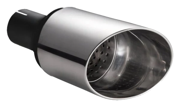 Uniwersalna końcówka tłumika okrągła 100mm długość 150mm średnica montażowa 50mm - N1-60/50