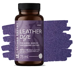 Leather Expert Leather Dye farba do zamszu nubuku aniliny - Violet fioletowy 75ml