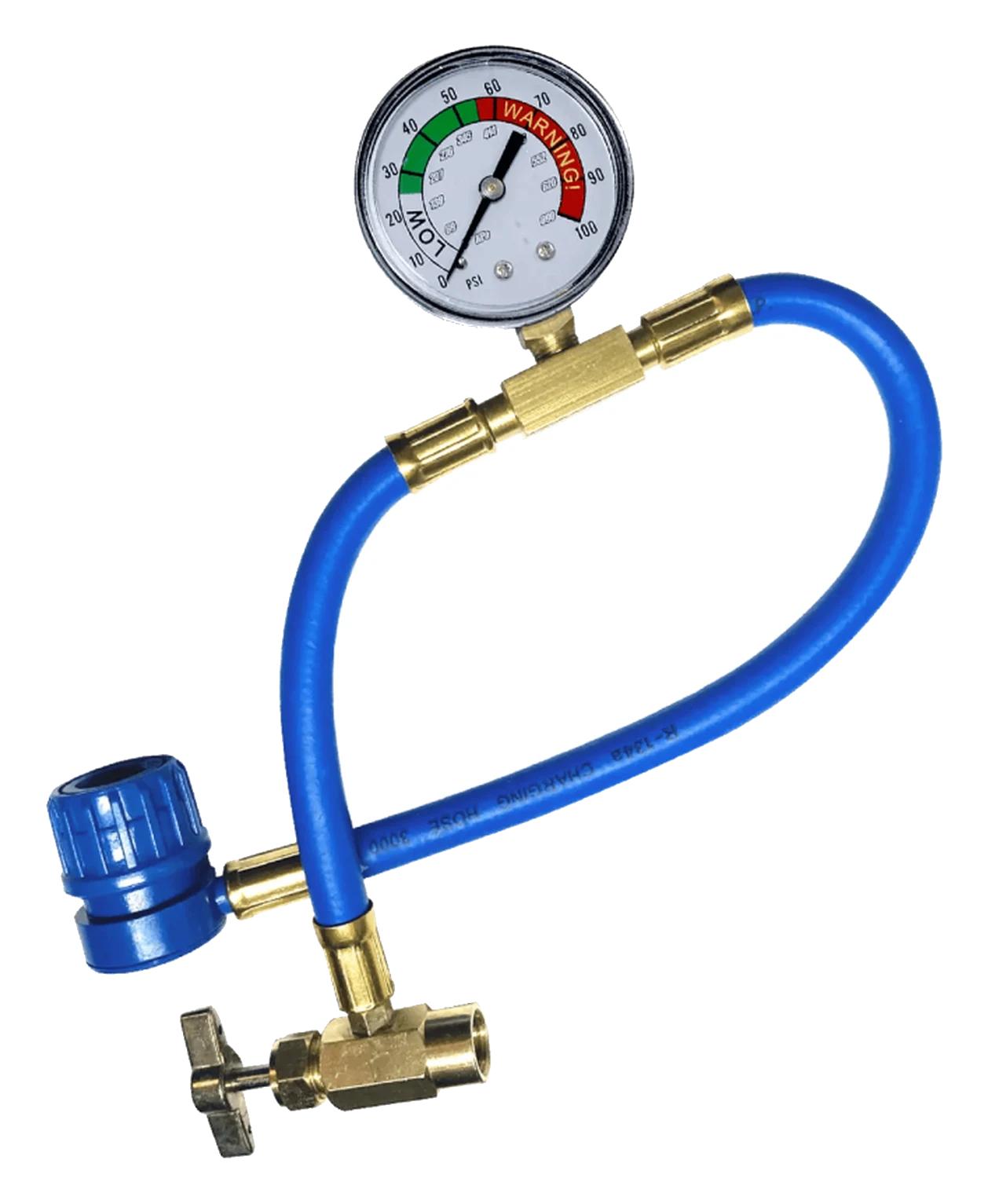 Przewód z manometrem CarFix Typ A do napełniania klimatyzacji