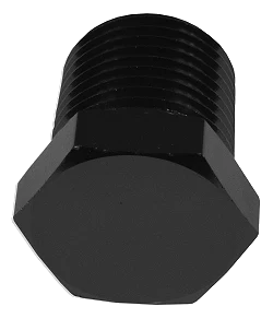Adapter 1 NPT korek zaślepka Czarny