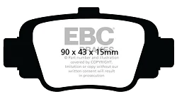 DP998 Klocki hamulcowe ULTIMAX2 EBC Brakes Nissan Micra K11