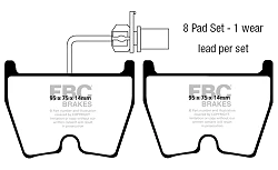 DP81513RP1 Sportowe klocki hamulcowe RP-1 Racing EBC Brakes Audi R8 RS3 8V RS4 B7 RS4 B8 RS5 B8 RS6 C5 RSQ3 8U TTRS quattro 8S LAMBORGHINI Gallardo Murcielago Volkswagen Phaeton Audi RS3 RS4