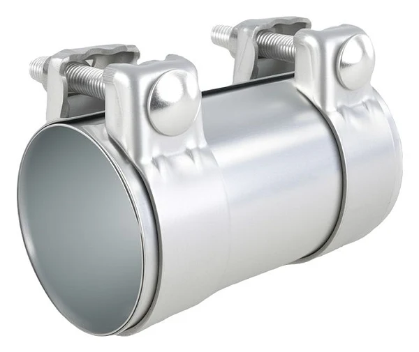 Łącznik rur układu wydechowego z obejmami 51mm 2”