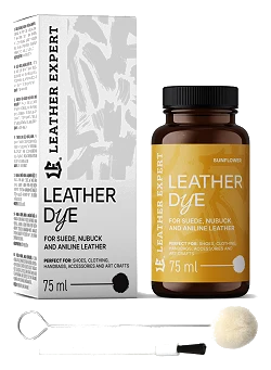 Leather Expert Leather Dye farba do zamszu nubuku aniliny - Sunflower słonecznikowy 75ml