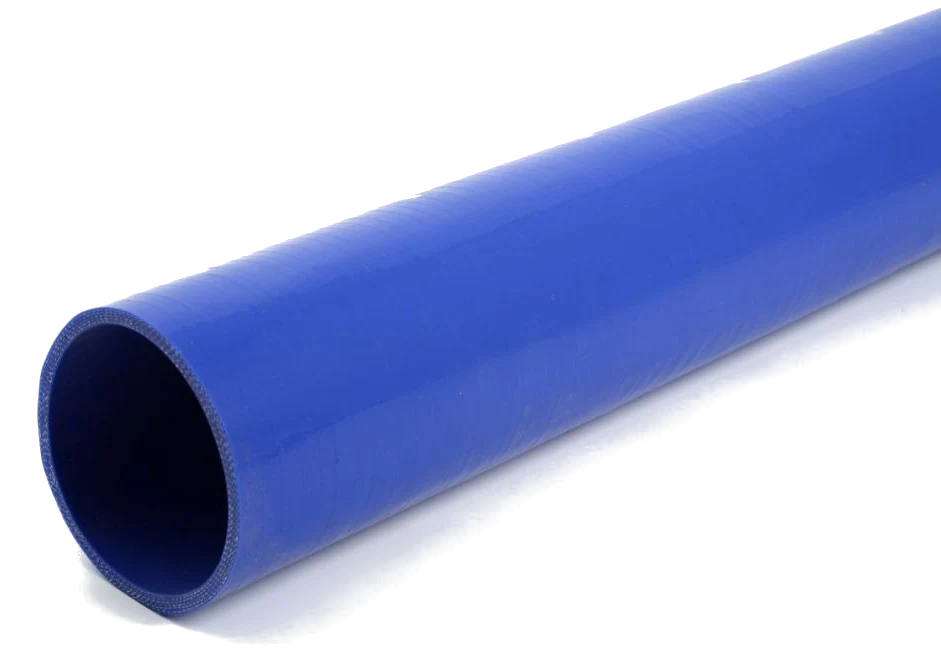 Wąż silikonowy na decymetry niebieski 4" (102mm)