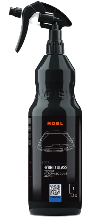 ADBL Hybrid Glass 1L - skuteczny płyn do mycia szyb z powłoką hydrofobową, czyści i zabezpiecza