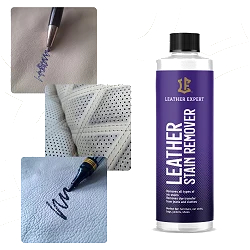 Leather Expert Leather Stain Remover odplamiacz do skóry na tusz atrament markery i ślady jeansu 1l 1000ml