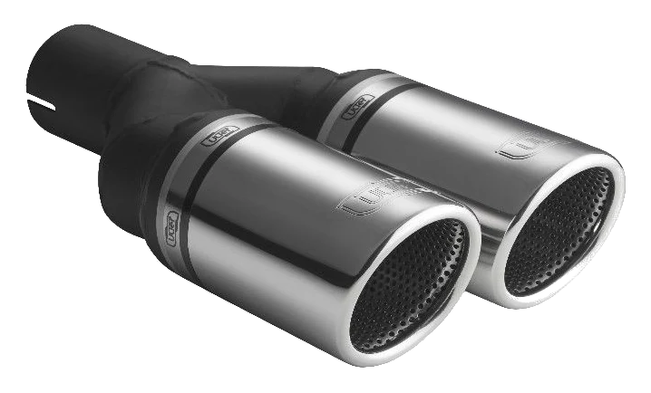Uniwersalna końcówka tłumika okrągła 100mm długość 200mm średnica montażowa 50mm - N2-101RS/50