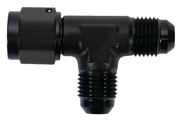 Adapter trójnikowy 6AN męski Flare na żeński Flare obrotowy prosty DeatschWerks
