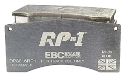 DP8016RP1 Sportowe klocki hamulcowe RP-1 Racing EBC Brakes Ferrari F355 Mitsubishi Lancer Evo 8 FQ-400 Subaru Impreza Prodrive P1 Ford Saleen Mustang Mitsubishi F355 Challenge Lancer Evo 8