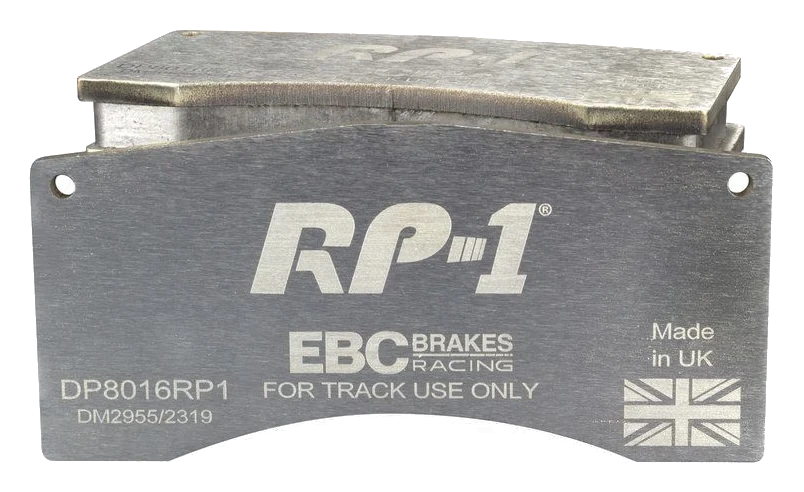 DP8016RP1 Sportowe klocki hamulcowe RP-1 Racing EBC Brakes Ferrari F355 Mitsubishi Lancer Evo 8 FQ-400 Subaru Impreza Prodrive P1 Ford Saleen Mustang Mitsubishi F355 Challenge Lancer Evo 8