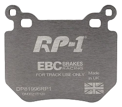 DP81996RP1 Sportowe klocki hamulcowe RP-1 Racing EBC Brakes BMW 1 Series E82 Coupe 135 1 Series E88 Convertible 135 BMW 135