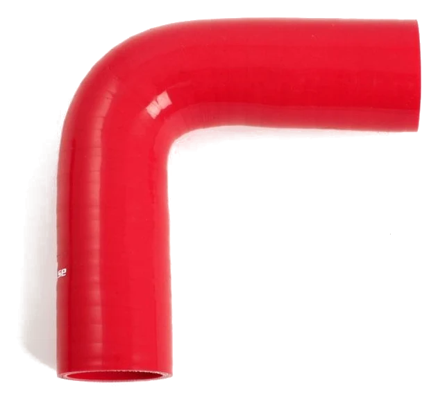 Wąż silikonowy czerwony 90 stopni 1,25" (32mm)