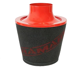 Uniwersalny stożkowy filtr powietrza aluminium Ramair JS-109-RD 102mm